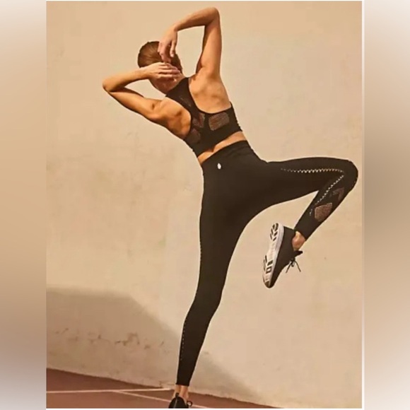 Free People High-Rise Full-Length Running Through My Mind Leggings - Picture 3 of 9